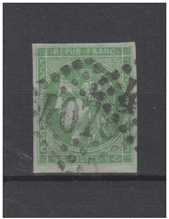 France - N° 42 B Oblitéré - C: 180,00 € - 1870 Emission De Bordeaux