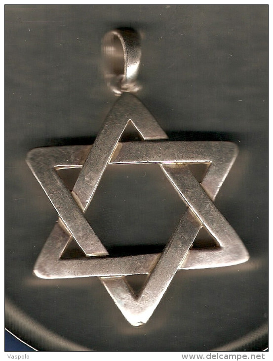 JUDAICA DAVID STAR PENDANT - Godsdienst & Esoterisme