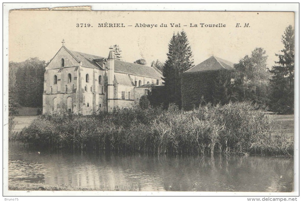 95 - MERIEL - Abbaye Du Val - La Tourelle - EM 3719 - 1913 - Meriel