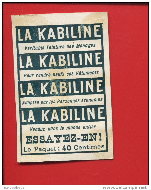 LA KABILINE  CHROMO PRESIDENT REPUBLIQUE FRANCAISE LOUBET ELYSEE - Other & Unclassified