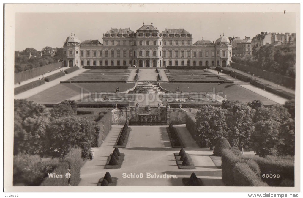 Wien  - Schloss Belvedere - Belvedere