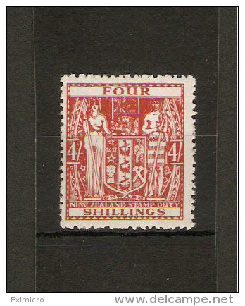 NEW ZEALAND 1931 - 1940 4s SG F148 UNMOUNTED MINT  Cat £15 - Fiscali-postali