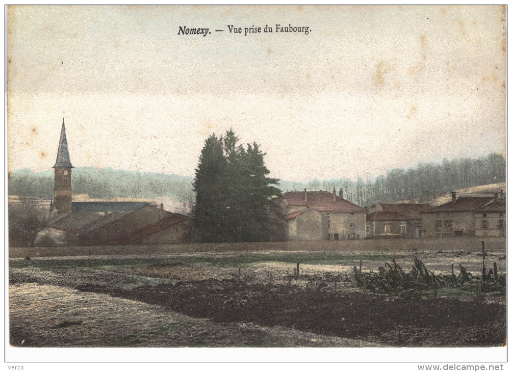 Carte Postale Ancienne De  NOMEXY - Nomexy