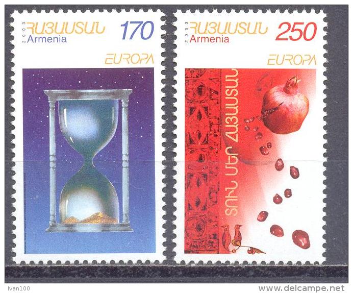 2003. Armenia, Europa 2003, 2v, Mint/** - Armenia