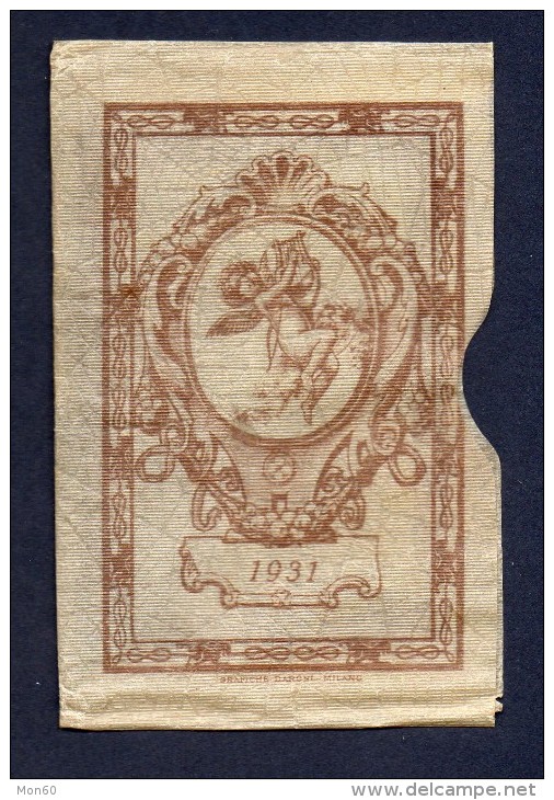 Calendarietto Tascabile 1931 - S581 - Formato Piccolo : 1921-40