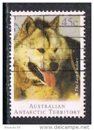 Australian Antarctic Territory SG104 1994 Departure Of Huskies From Antarctica 45c Good/fine Used - Used Stamps