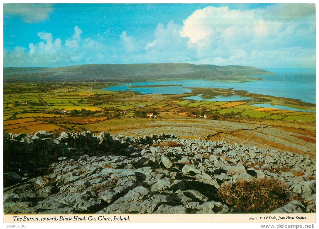 CPSM Irlande-Ireland-The Burden,towards Black Head,clare   L2064 - Clare