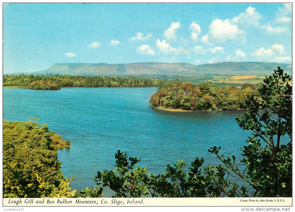 CPSM Irlande-Ireland-Lough Gill And Ben Bulben Mountain,Sligo    L2064 - Sligo