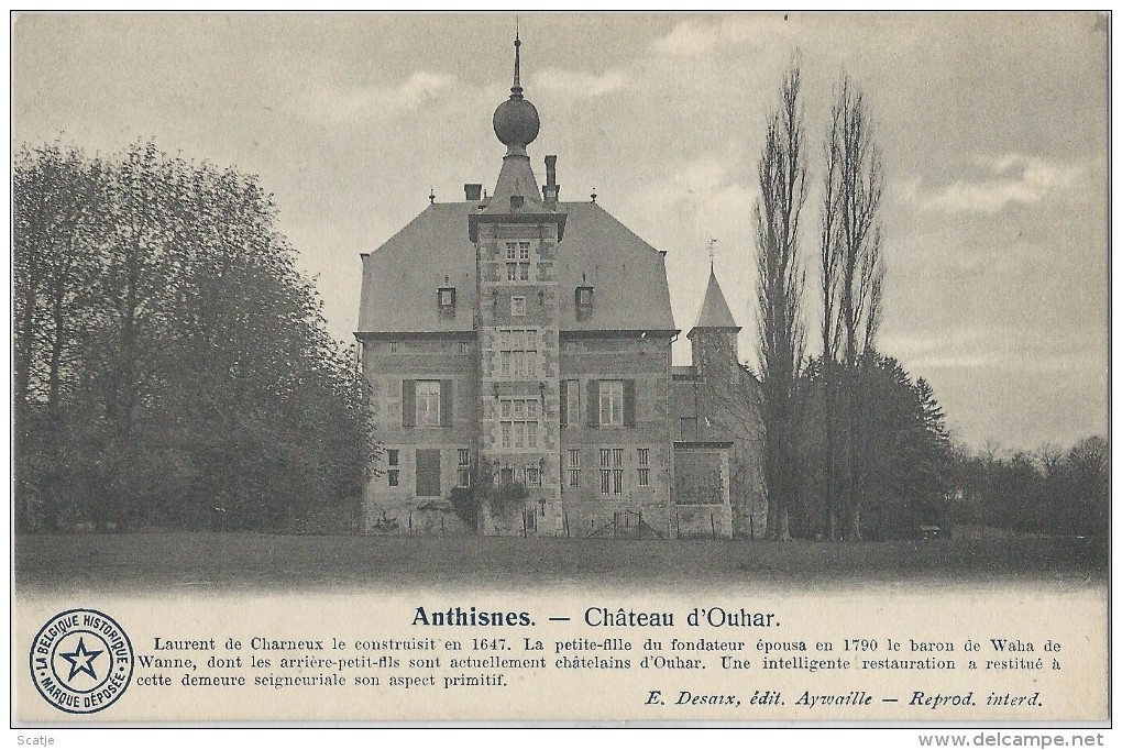 Anthisnes.  -   Château  D'Ouhar - Anthisnes