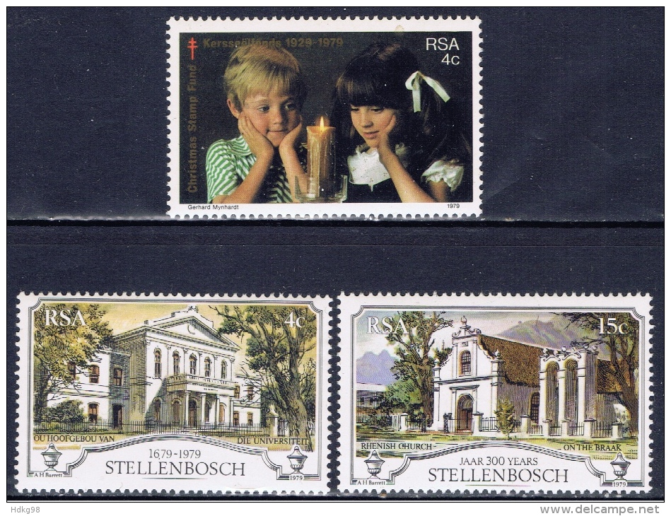 RSA+ Südafrika 1979 Mi 560 566-67 Mnh Kinder, Stellenbosch - Ongebruikt