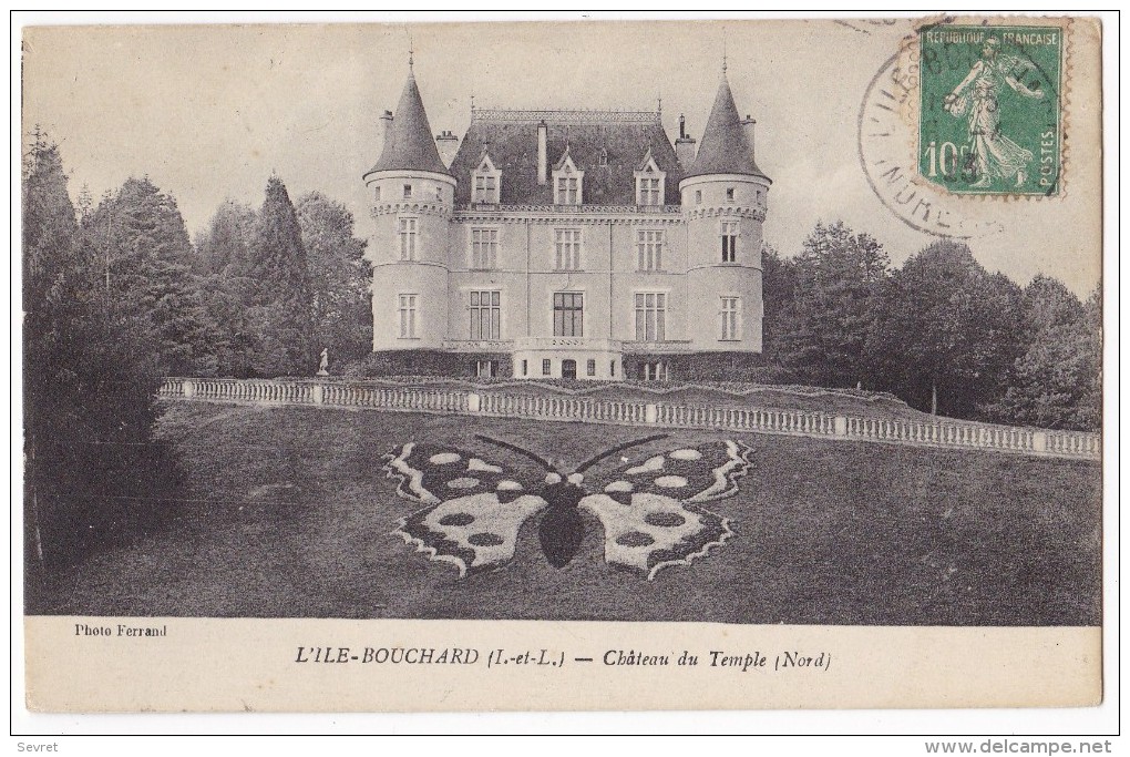 L´ILE BOUCHARD. - Château Du Temple.  Massif Papillon - L'Île-Bouchard