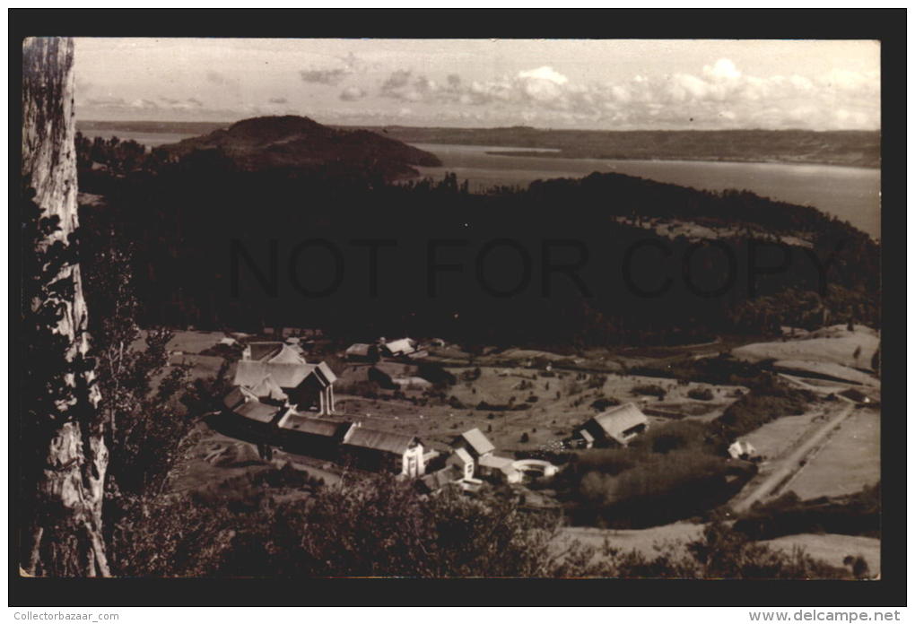 CHILE TARJETA POSTAL TERMAL PUYEHUE REAL PHOTO RPPC Vintage Original Ca1940 POSTCARD CPA AK (W4_2595) - Chile