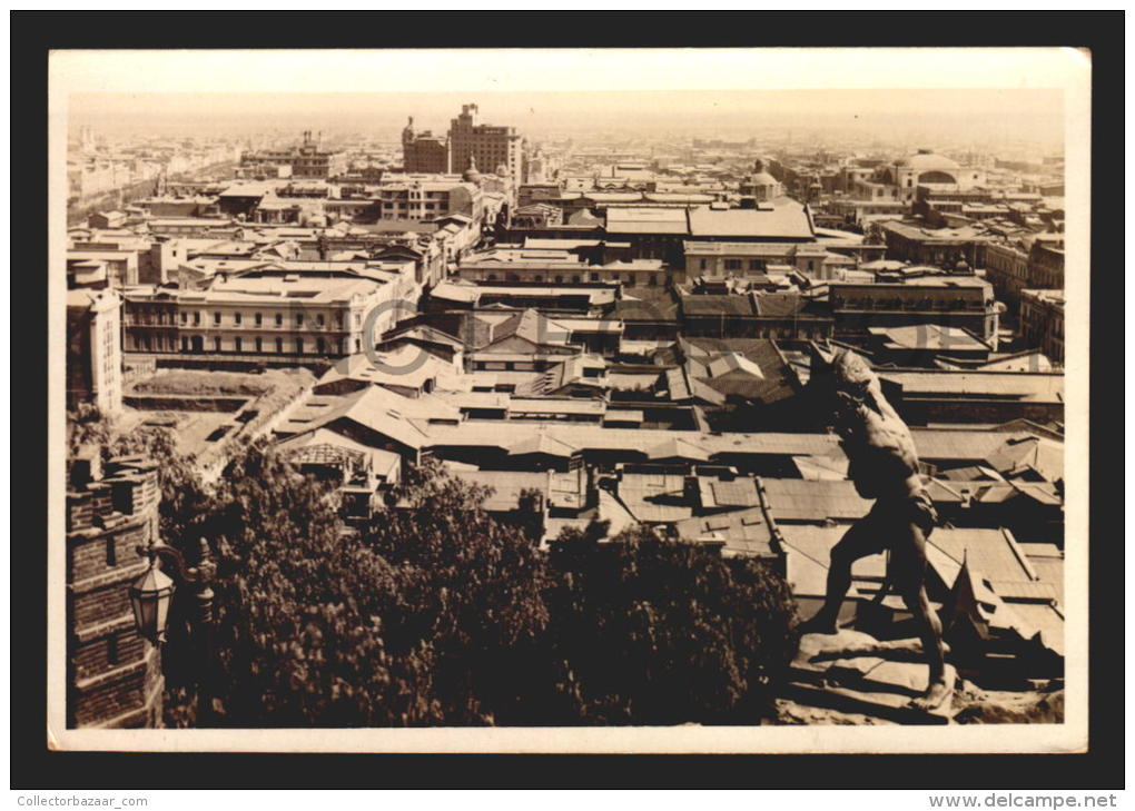 CHILE TARJETA POSTAL  SANTIAGO REAL PHOTO RPPC Vintage Original Ca1930 POSTCARD CPA AK (W4_2601) - Chili