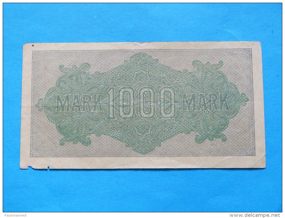 LOT DE 11 BILLETS DE 1000  MARK   1923 - 100 Mio. Mark