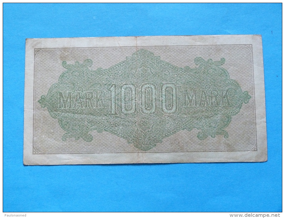 LOT DE 11 BILLETS DE 1000  MARK   1923