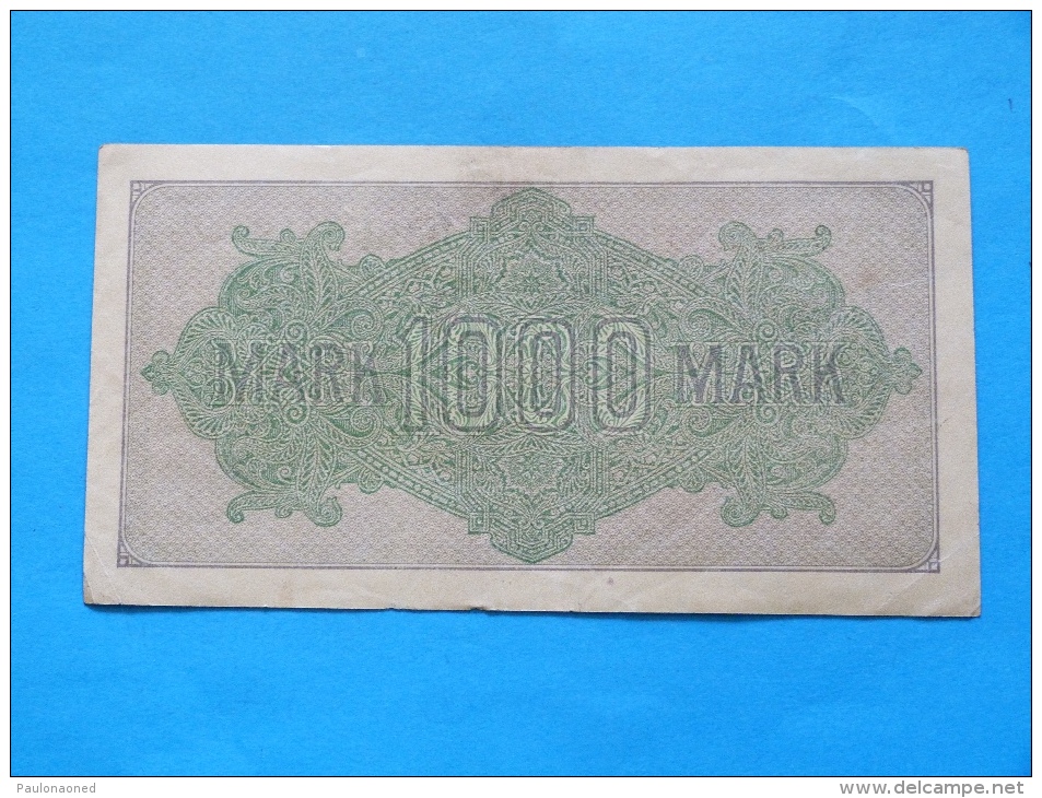 LOT DE 11 BILLETS DE 1000  MARK   1923