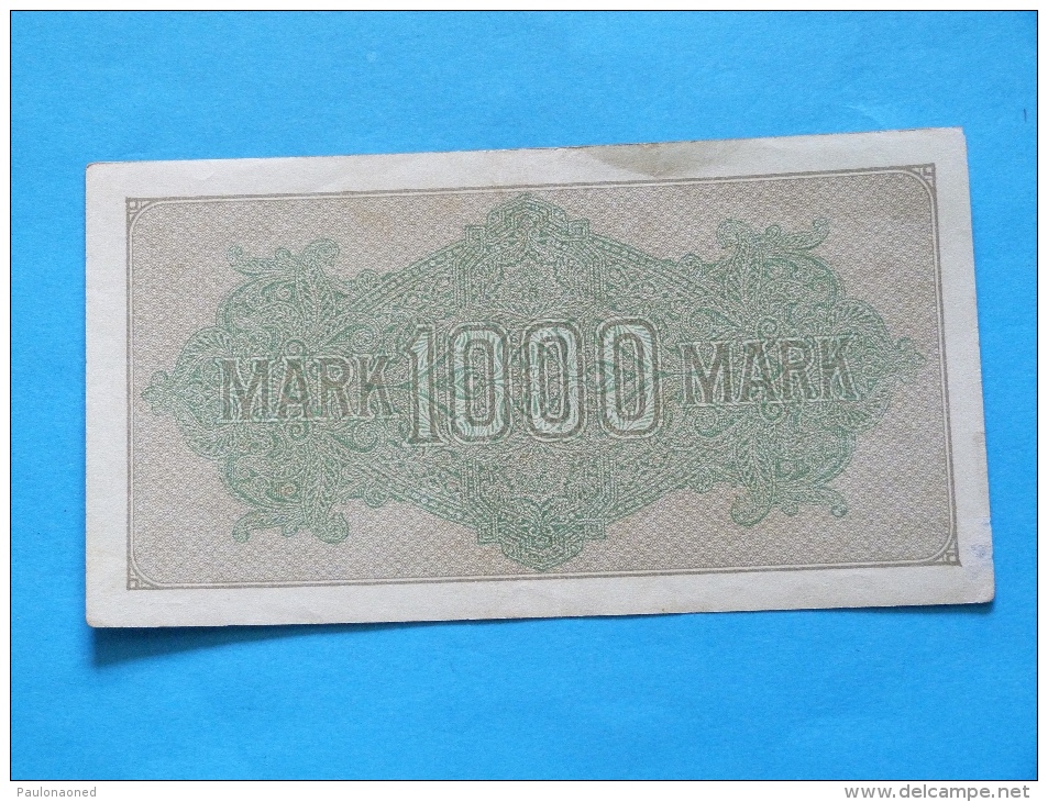 LOT DE 11 BILLETS DE 1000  MARK   1923