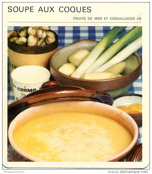 Soupe Aux Coques - Recetas De Cocina