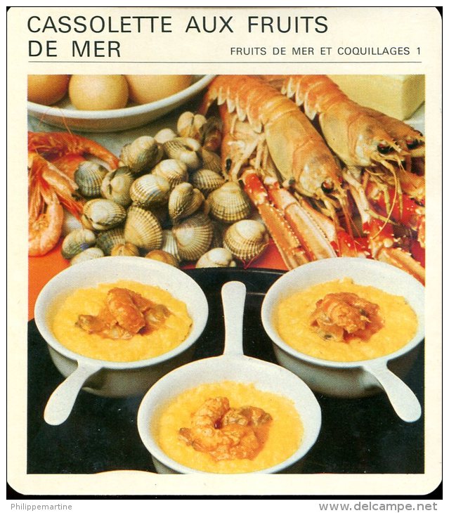 Cassolette Aux Fruits De Mer - Cooking Recipes