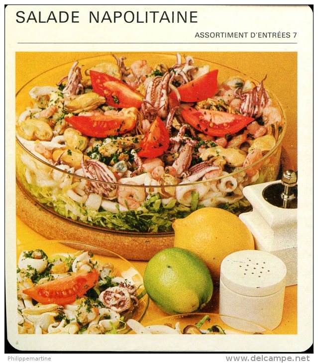 Salade Napolitaine - Recetas De Cocina