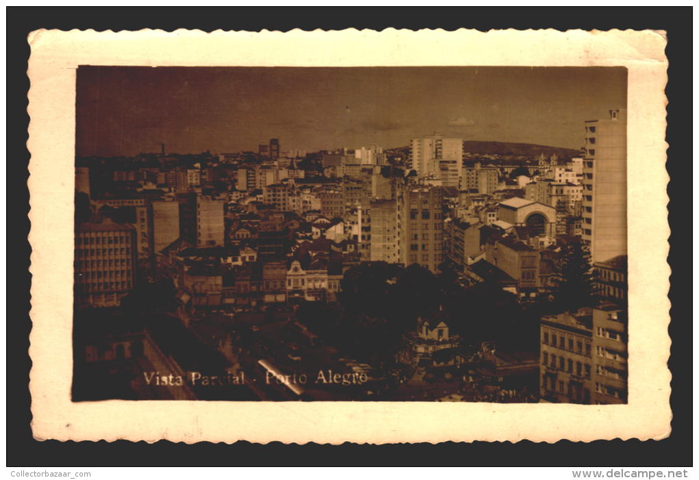 PORTO ALEGRE  BRAZIL CARTAO POSTAL Vintage Original Ca1940 POSTCARD CPA AK (W4_2610) - Porto Alegre