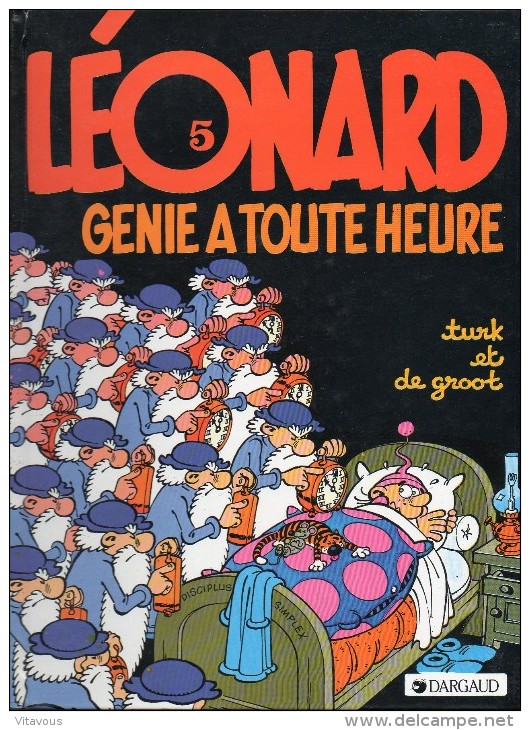 Léonard 5 - Génie à Tout Heure Turk Et De Groot Livre BD (302) - Léonard