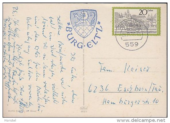 D-56294 Wierschem - Burg Eltz - Nice Stamp - Mayen