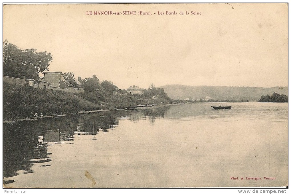 LE MANOIR SUR SEINE LES BORDS DE LA SEINE - Le Manoir