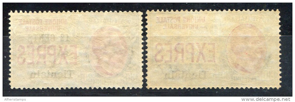 1917/18 -CINA-PECHINO -EXPRES- 2 SETS- .M.N.H. LUXE !!!! - Pékin