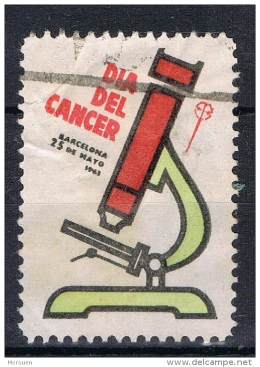 Vileta BARCELONA 1963, Cuestacion Dia El Cancer º - Errors & Oddities
