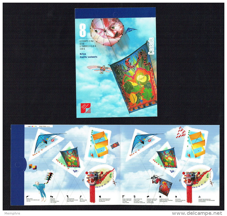 1999  Kites  Sc 1811a-d  BK 221 - Carnets Complets