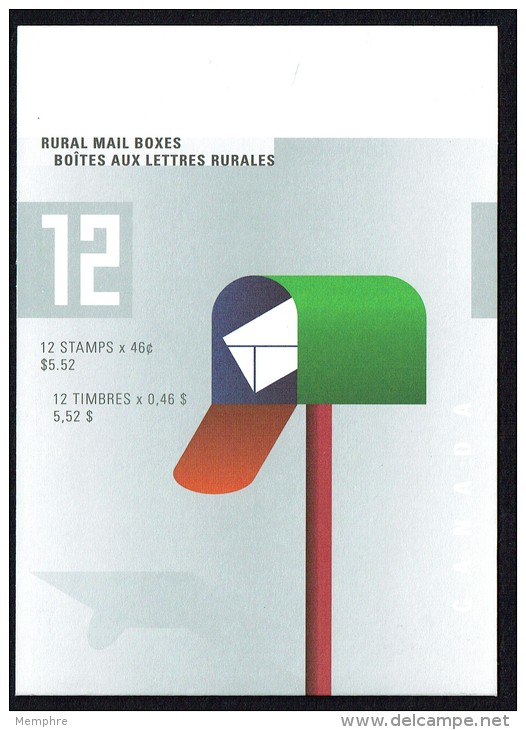 2000  Rural Mailboxes  Sc 1849-52  BK 226 - Carnets Complets