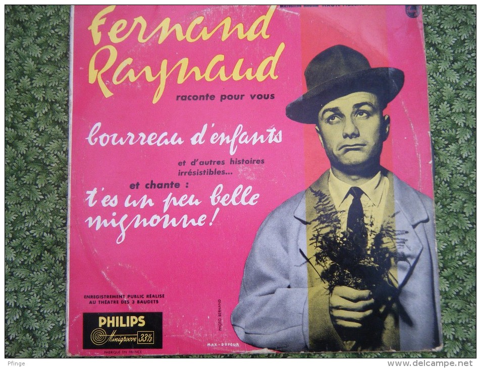 Fernand Raynaud Raconte Pour Vous Bourreau D'enfants 33T 25cm - Humour, Cabaret