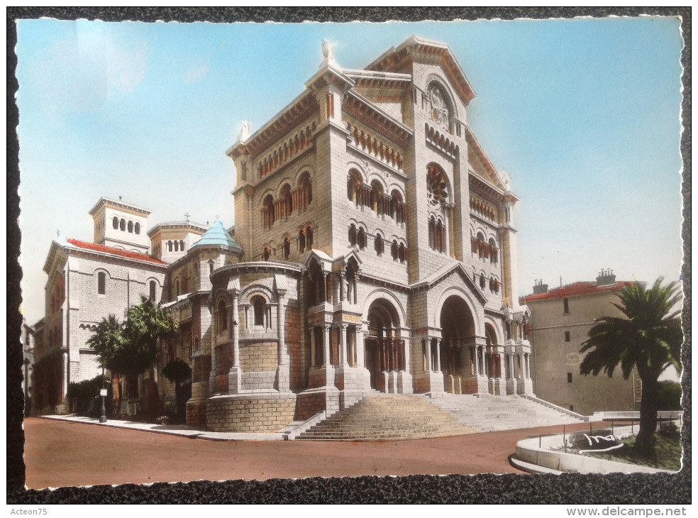 5 Cartes Postales - Monaco - Fontvieielle / Palais / Cathédrale - 1970 ? - Verzamelingen