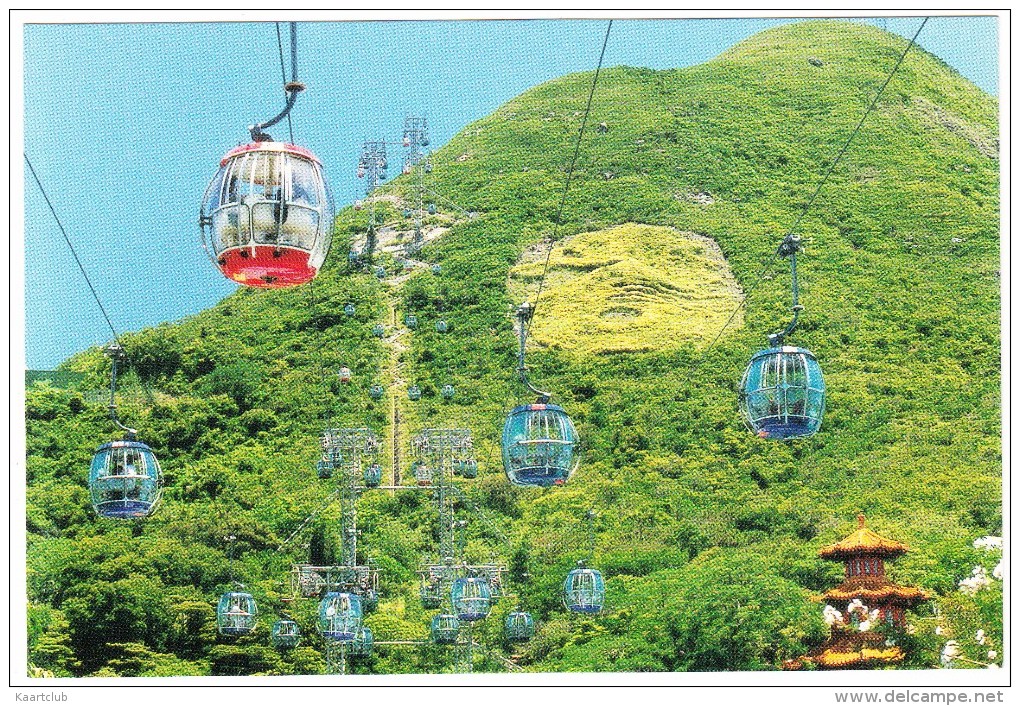 Hong Kong : Ocean Peak Cable Cars (Aerial Tramway) - China (Hongkong)