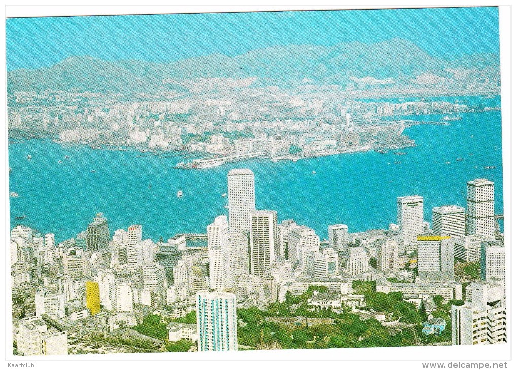 Hong Kong  & Kowloon From The Peak - China (Hongkong)