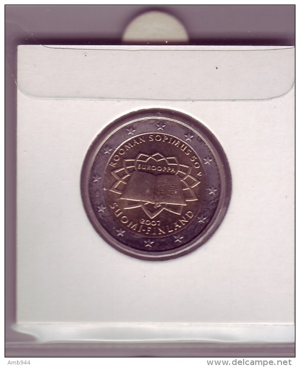 Finlandia - 2 Euro Commemorativo 2007 - Trattato Di Roma - Finlandia