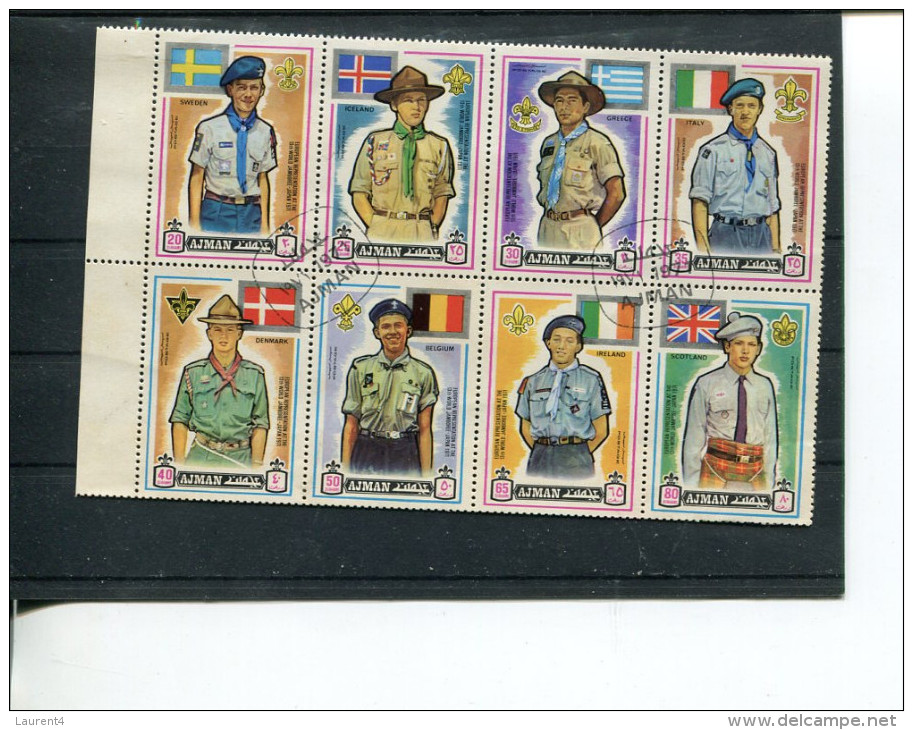 27-03 2015 (321 STAMPS) Selection Of Scout (cinderella) Stamps - Gebraucht