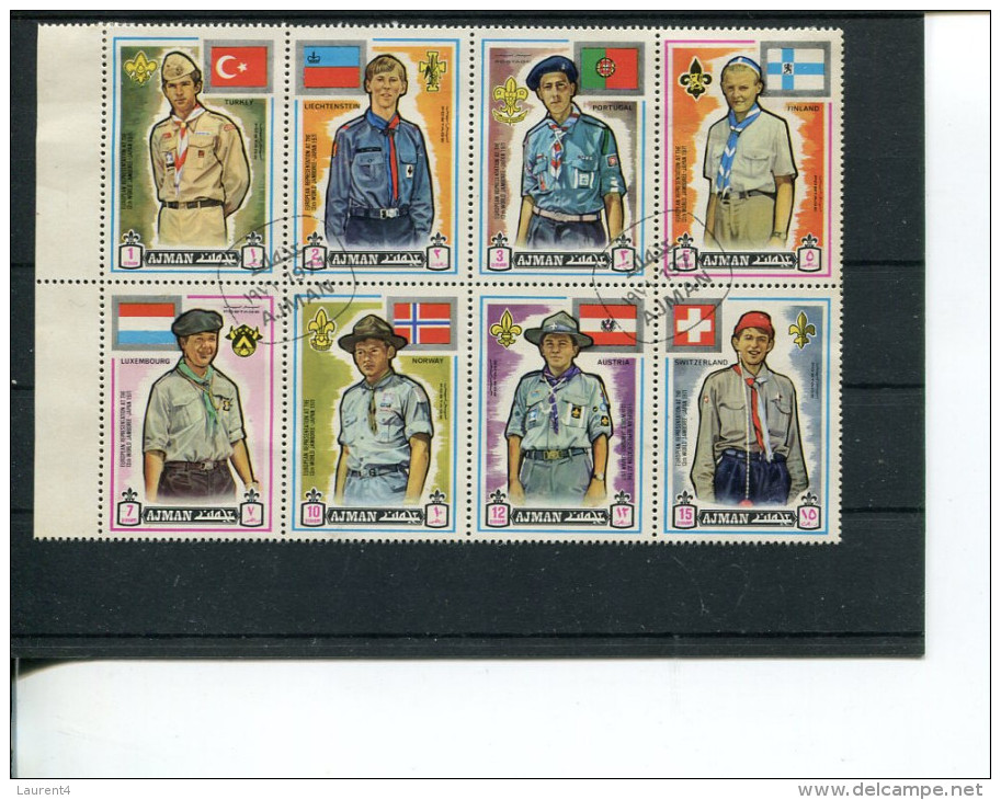 27-03 2015 (321 STAMPS) Selection Of Scout (cinderella) Stamps - Oblitérés