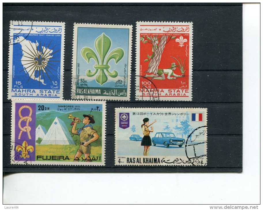 27-03 2015 (321 STAMPS) Selection Of Scout (cinderella) Stamps - Gebraucht