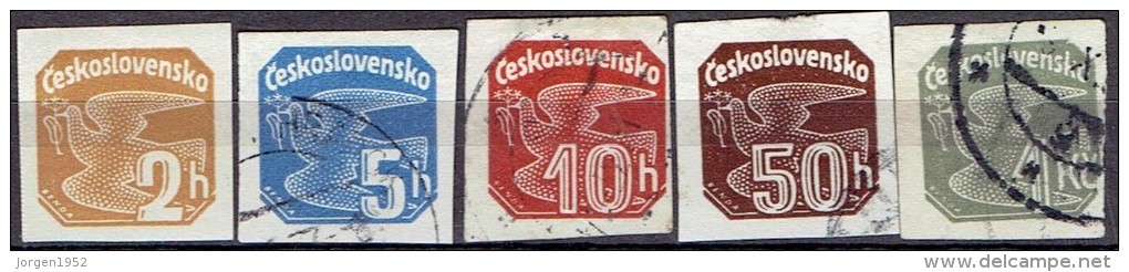 CZECHOSLOVAKIA # FROM 1937 - Newspaper Stamps