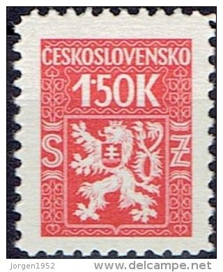 CZECHOSLOVAKIA #  FROM 1945  STANLEY GIBBONS O466 - Francobolli Di Servizio