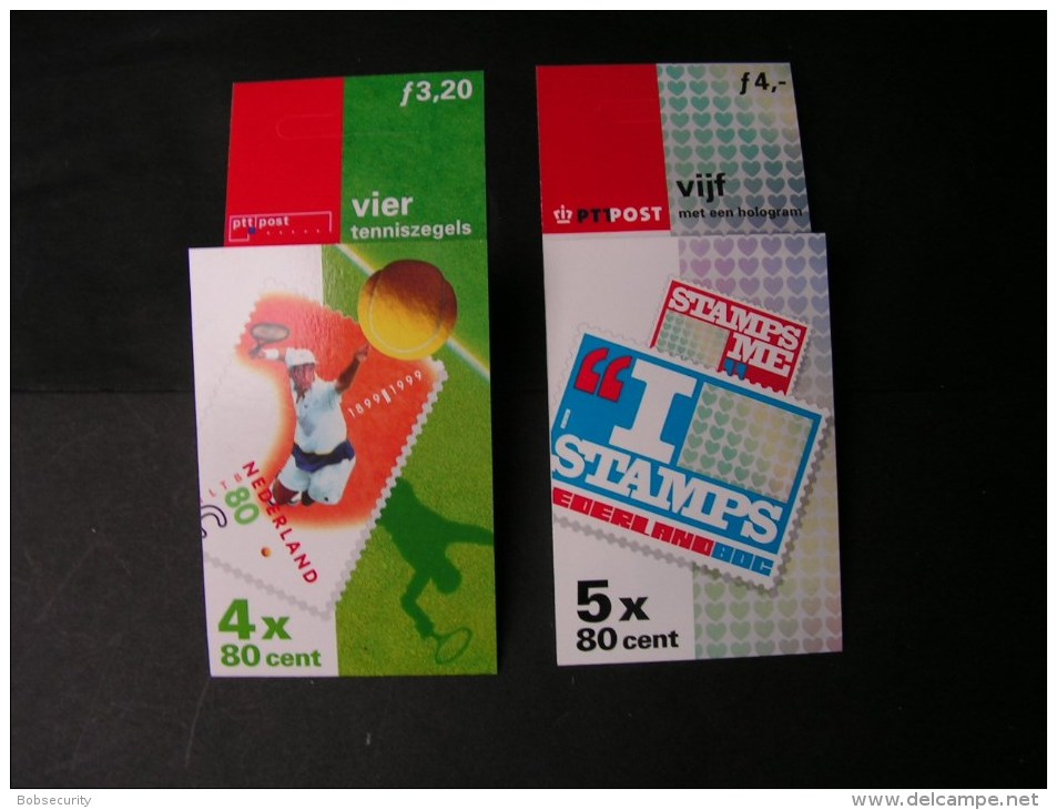 ==  NL  2  X  MH ** MNH  Weit Unter Postpreis - Markenheftchen Und Rollen