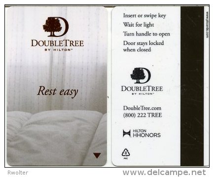 @ + CLEF D´HÔTEL : Hilton DoubleTree - Londres (Grande-Gretagne) - Hotel Key Cards