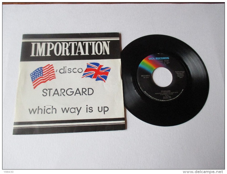 STARGARD -- WHICH WAY IS UP & DISCO RUFUS -  Disque  D´ Importation Lido Musique à Paris.-2 Photos - Disco, Pop