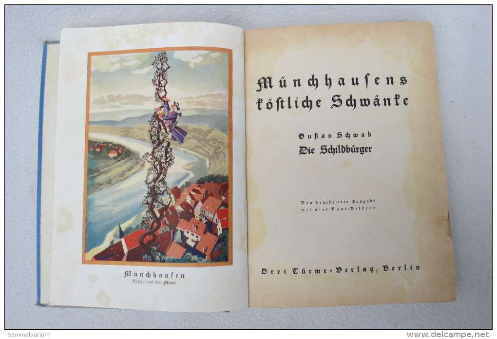 "Münchhausens Wunderbare Abenteuer" Köstliche Schwänke Von 1935 - Autres & Non Classés