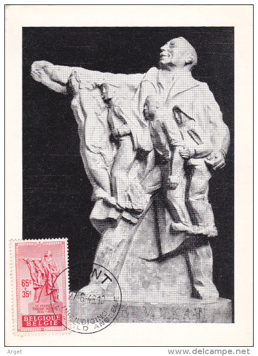 Carte Maximum BELGIQUE N°Yvert 781 (MONUMENT ANSEELE) Obl Sp 1948 - 1934-1951