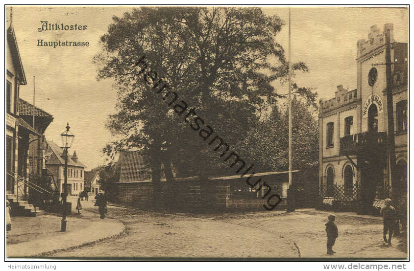 Buxtehude - Altkloster - Hauptstrasse - Verlag Helmuth Fick Altkloster Gel. 1915 - Buxtehude