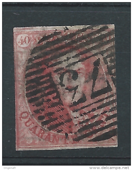 Médaillon N° 5  Obl: 73 (Liège)  (côte 575€)  à 20% - 1849-1850 Medaillen (3/5)