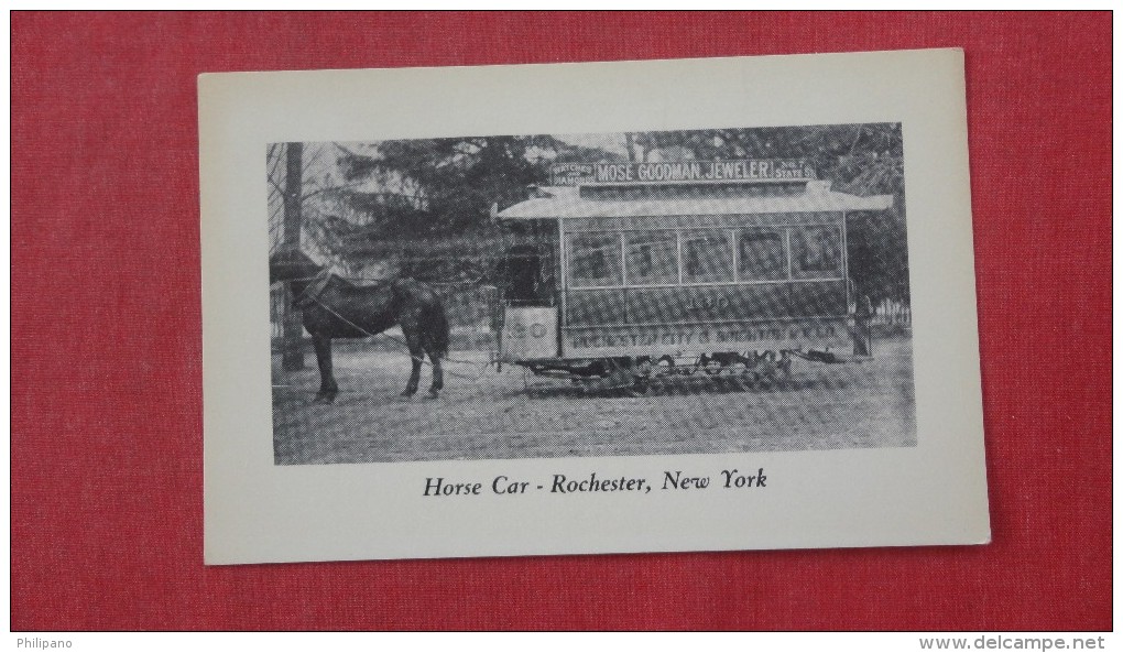 New York> Rochester  Horse Car   =======-ref 19 - Rochester